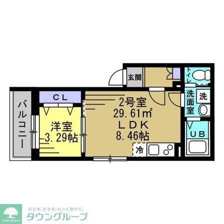 LD八千代中央の物件間取画像